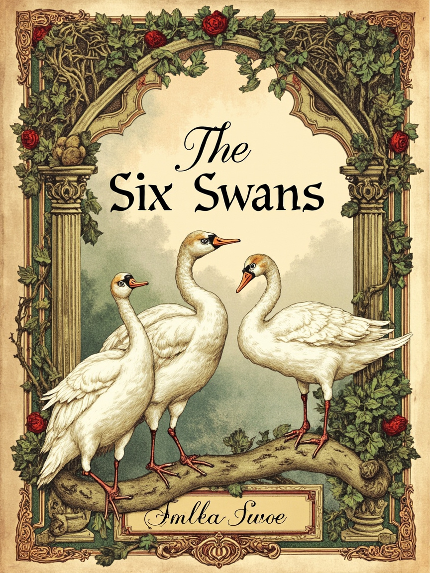六只天鹅 封面