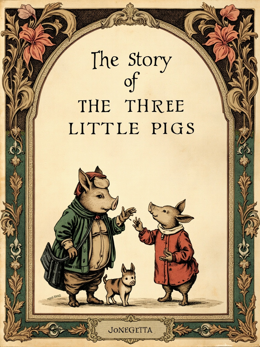 三只小猪 封面